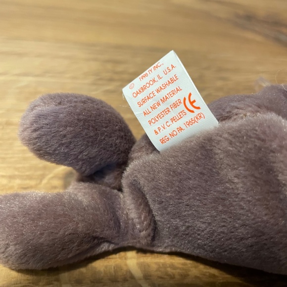 Ty Beanie Babies Jolly Walrus Brown 1996 – New Tag Protector VINTAGE - Picture 4 of 7